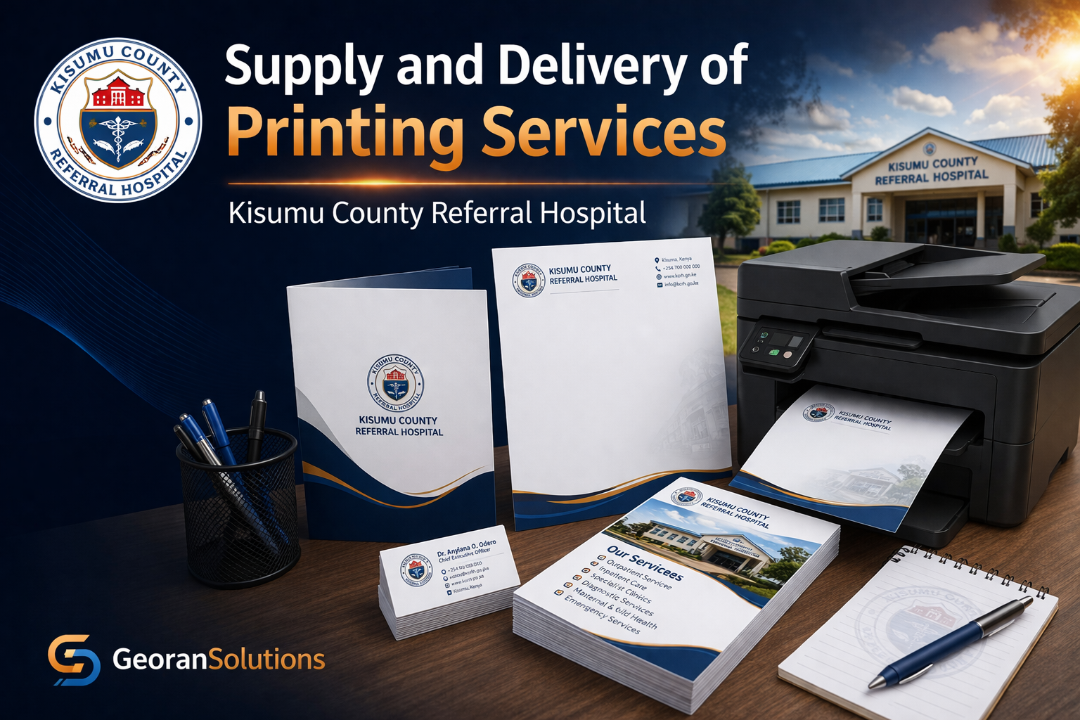 Supply and Delivery of Printing Services